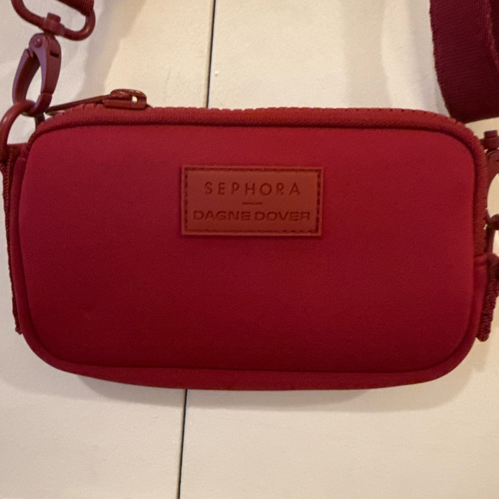 Dagne Dover Burgundy Crossbody Bag